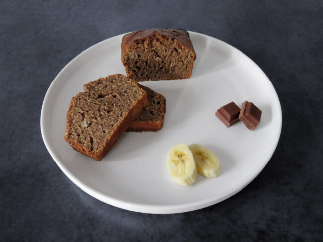 Bananen-chocoladebrood